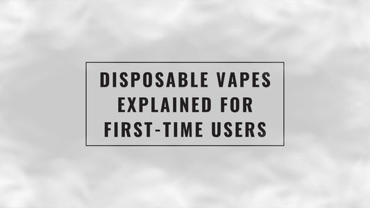 Disposable Vapes Explained for First-Time Users