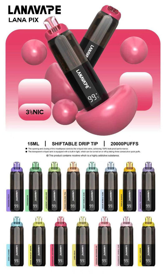 LANA PIX 20000 premium disposable device product image