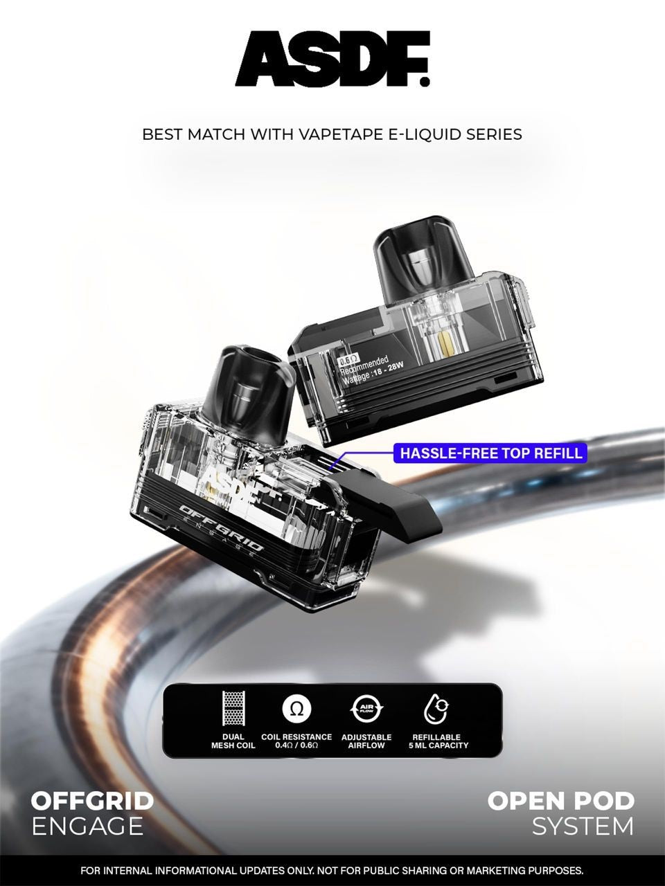 OFFGRID ENGAGE vape pod system